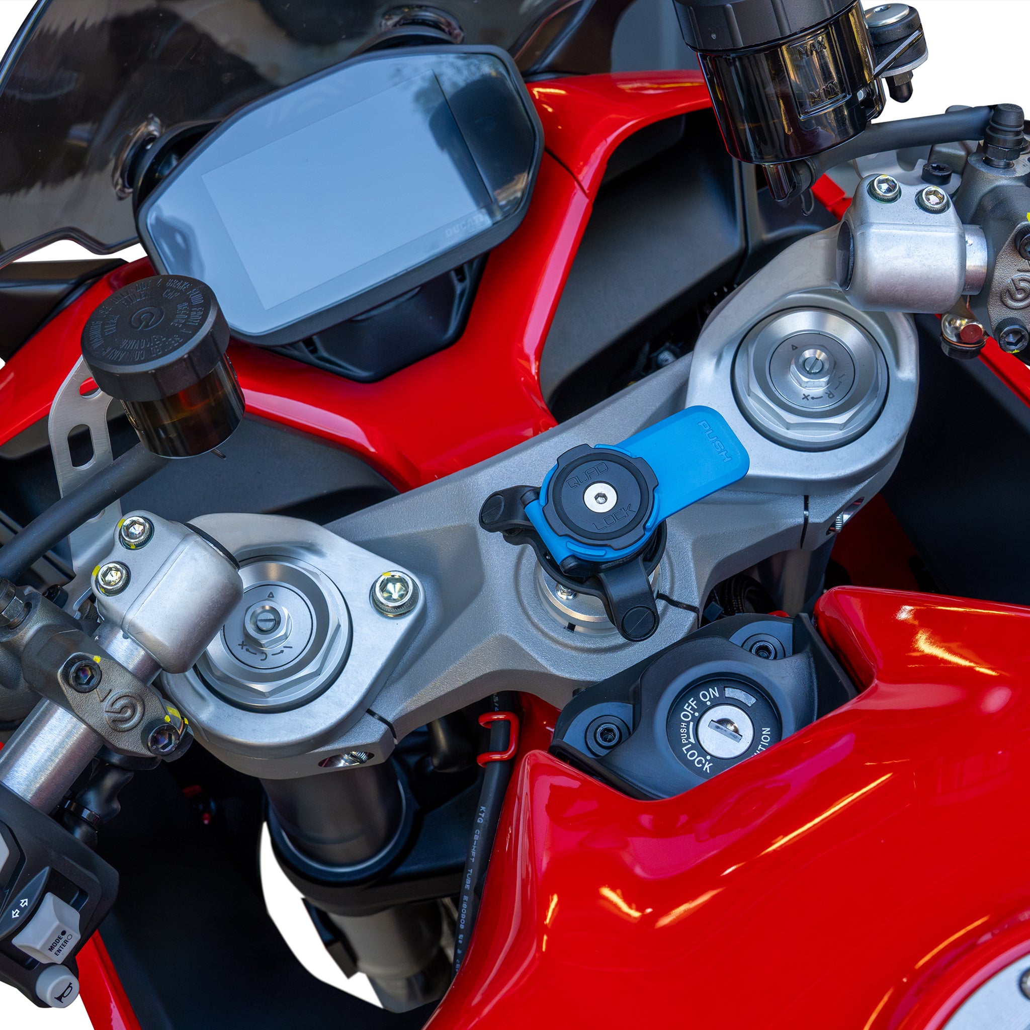 Supporto Navigatore Quad Lock Evotech Per Ducati Panigale V4 Superleggera 2021 - Foto 2